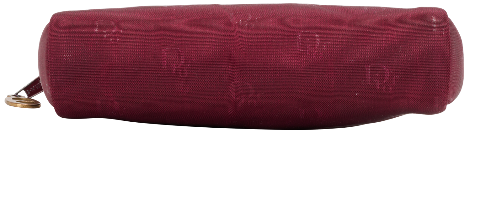 Christian Dior Vintage Cosmetic Pouch, &pound;90, Accessories, Red, Canvas, Top view